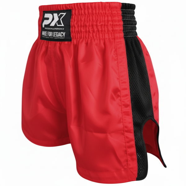PX Legacy Thai Shorts Mesh rot-schwarz