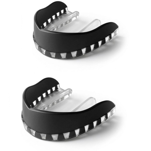 SHIELD MGB für feste Zahnspangen schwarz 2er Pack