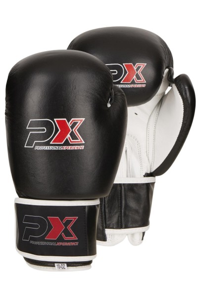 PX Boxhandschuhe WAKO 10oz schwarz-weiß