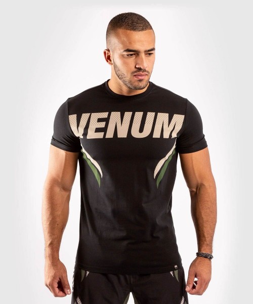 VENUM ONE FC2 T-Shirt schwarz-khaki