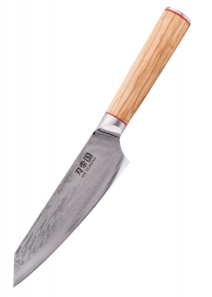 Kochmesser, 20 cm Klingenlänge, Damaststahl