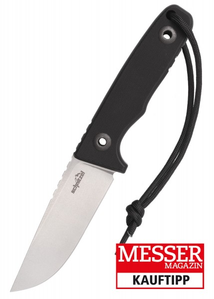 Schnitzel TRI, Outdoormesser, schwarz