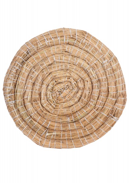 Traditionelle Strohscheibe rund 65 cm Durchmesser