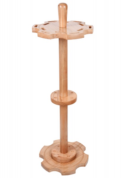 Runder Schwertständer für 12 Schwerter, Holz