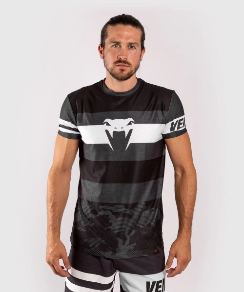 Venum BANDIT Dry Tech Shirt schwarz/grau 01