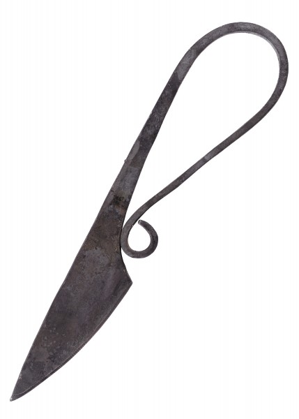 Gebrauchsmesser, handgeschmiedet, ca. 20 cm lang