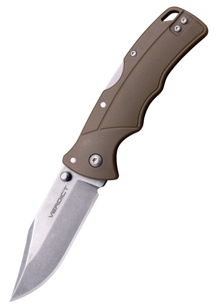 Taschenmesser Verdict Clip-Point 4116SS Flat Dark Earth Griff 