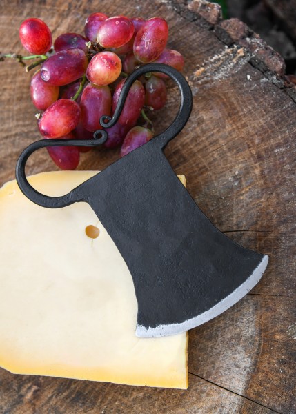 Geschmiedetes Hackmesser, Wiegemesser, groß