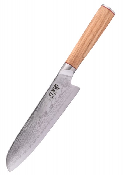 Santoku, Damaststahl