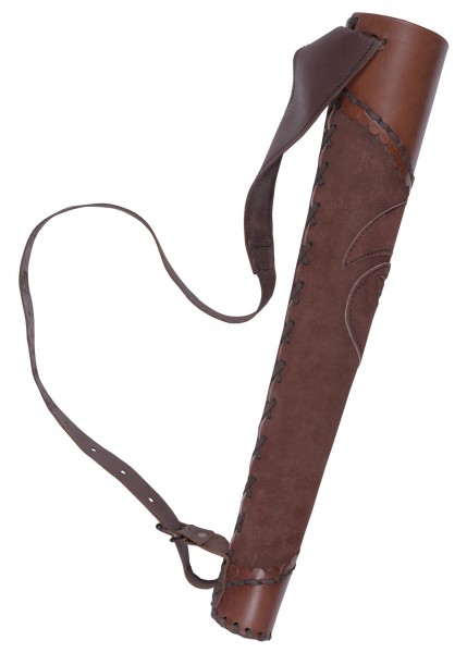 Köcher Wildleder braun