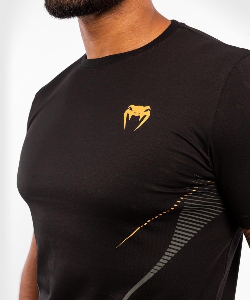 Venum Athletics T-Shirt schwarz-gold