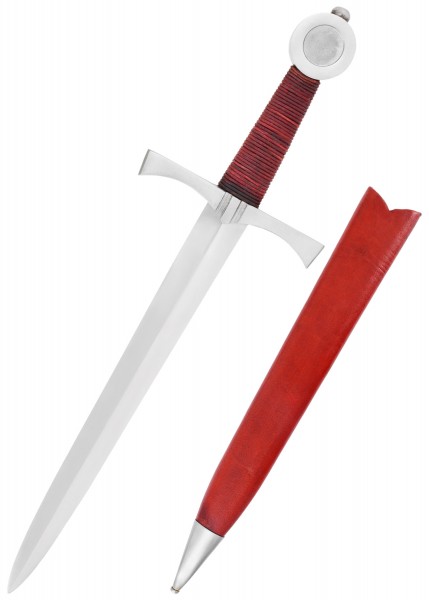 Scheibenknaufdolch mit Scheide, reguläre Ausführung