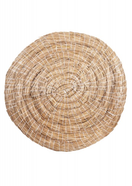 Traditionelle Strohscheibe rund 80 cm Durchmesser