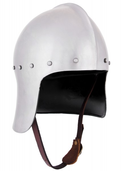 Englischer Bogenschützenhelm 15. Jh 1,6 mm Stahl