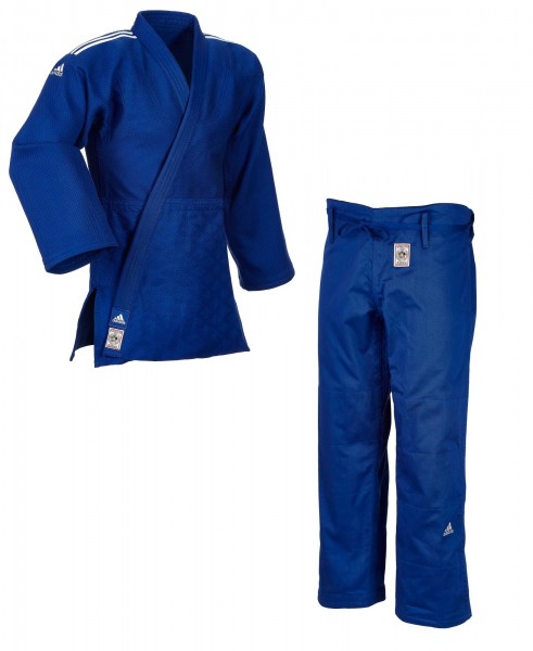 adidas champion 2 judogi blau