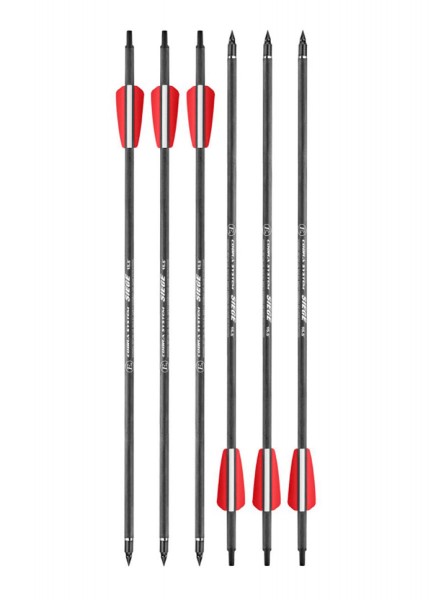 6er Pack - 15,5 Zoll Pfeil für EK Archery R-Serie Siege