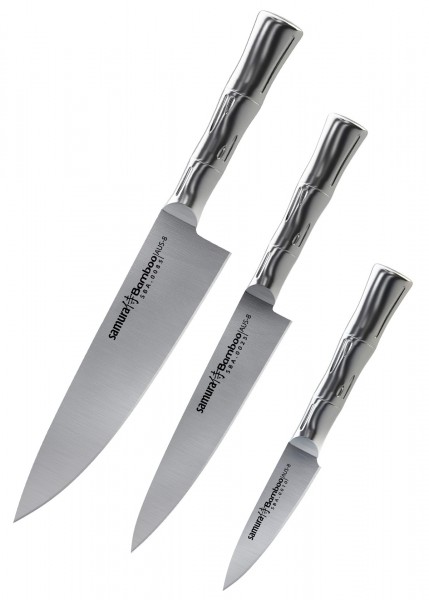 Samura Bamboo, 3-teiliges Messerset