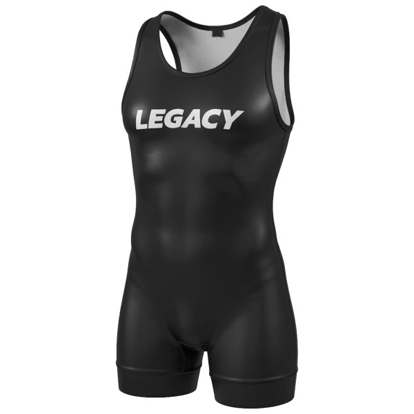 Herren Ringeranzug LEGACY X Wrestling singlet schwarz