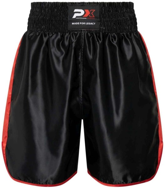 PX LEGACY Boxing Shorts schwarz-rot