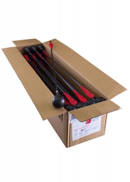 32x LARP-Pfeil mit Rundkopf verschiedene Farben