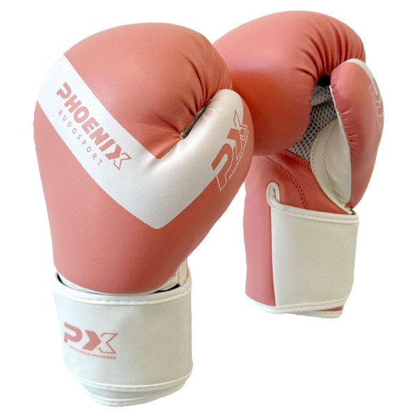 PX Kinder Boxhandschuhe pink-weiss