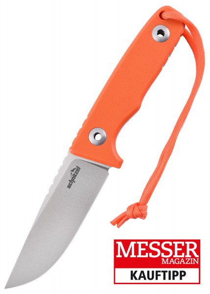 Schnitzel TRI, Outdoormesser, orange
